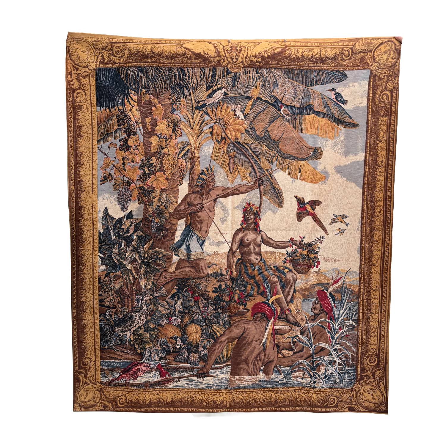 Éditions d'Art de Rambouillet - "Pêcheurs Indiens"