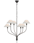 Griffin Large Staggered Tail Chandelier