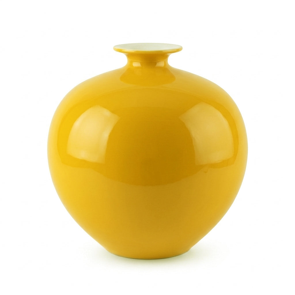 Yellow Pomegranite Vase