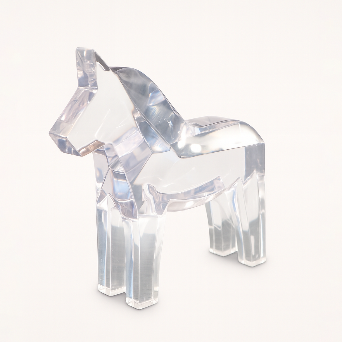 Horse Square Edges Sculpture