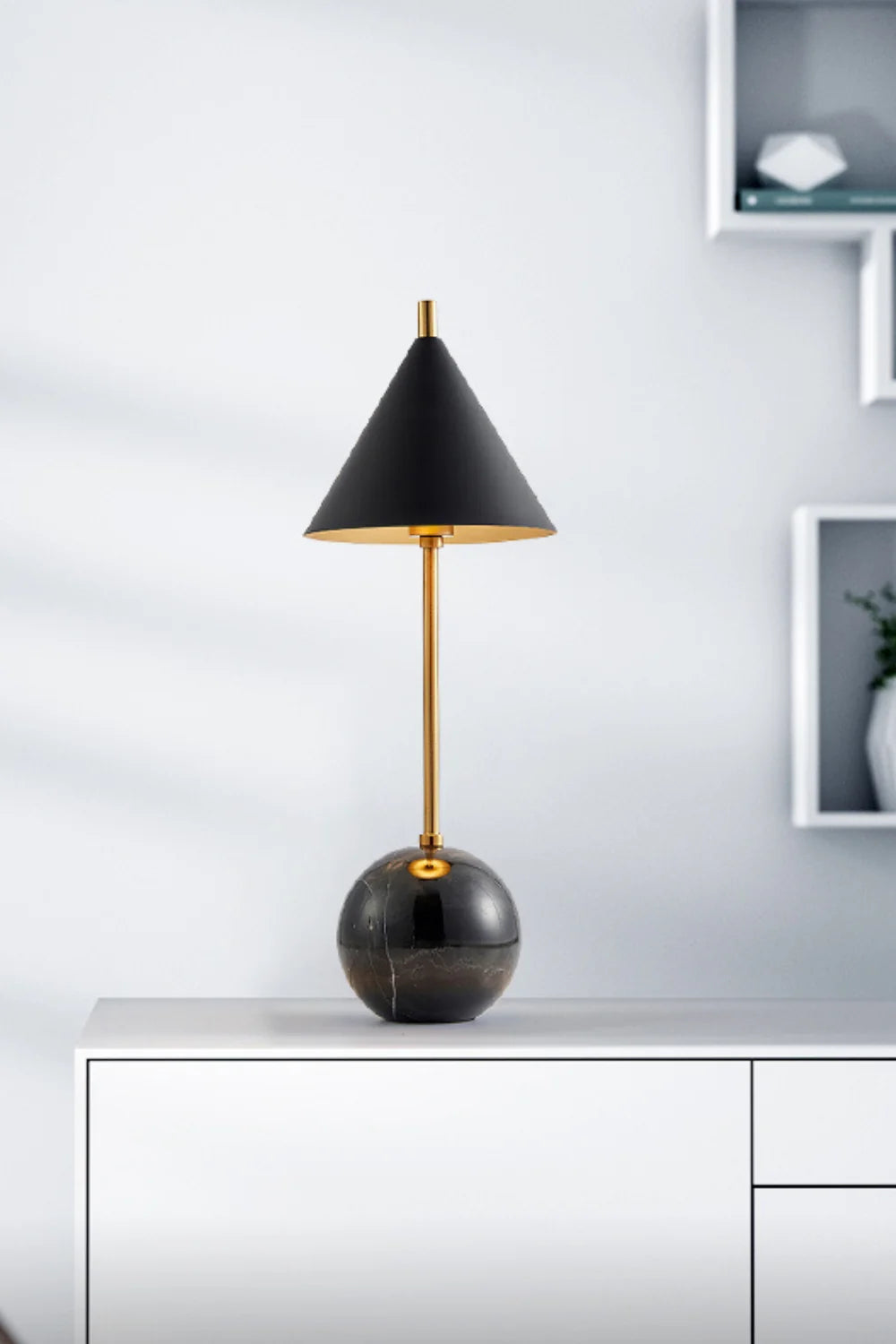 Cleo Orb Base Accent Lamp
