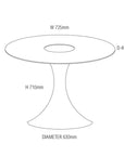 Dakota Dining Table Corian Top