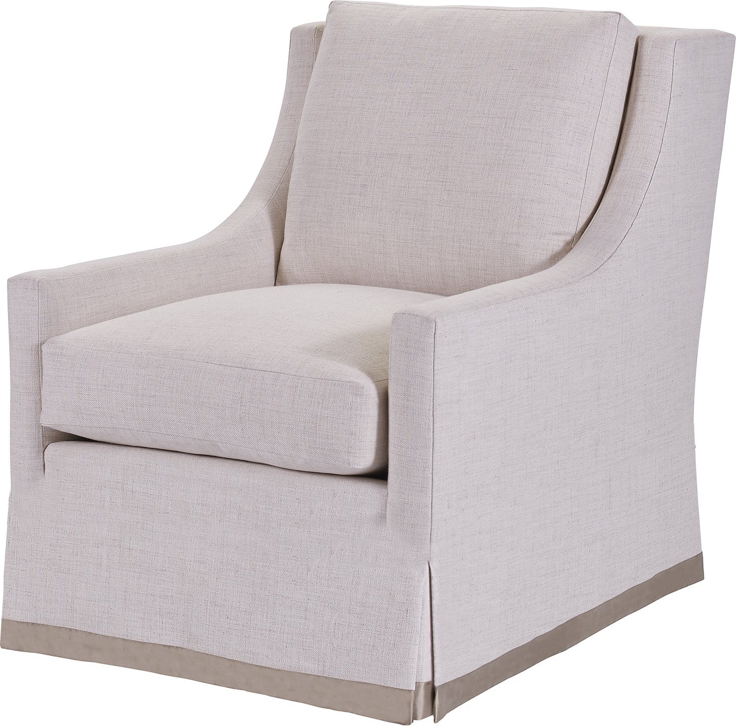 Chatham Skirted Swivel Chair