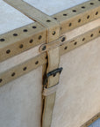 Leather Storage Chest