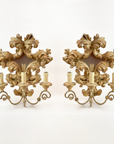 17thC Style Sconce Hand Carved in Italy