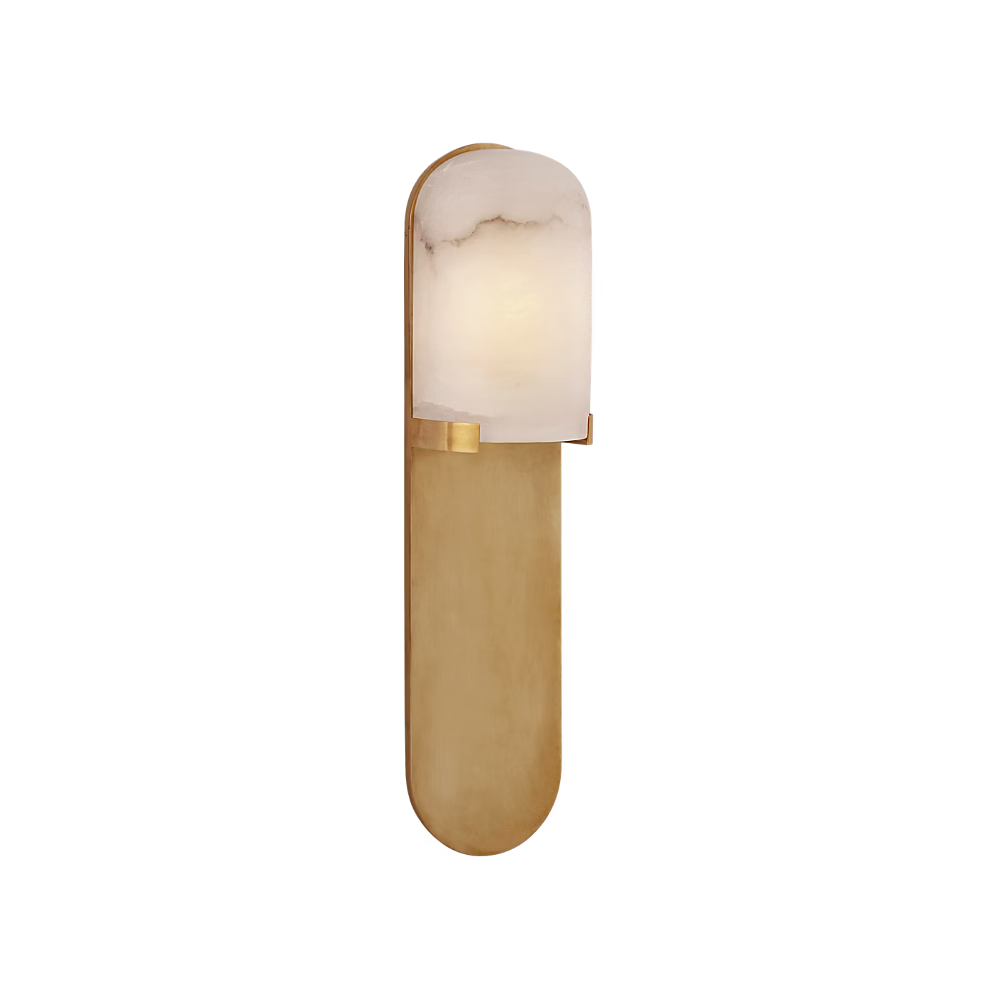 Melange Medium Elongated Pill Sconce