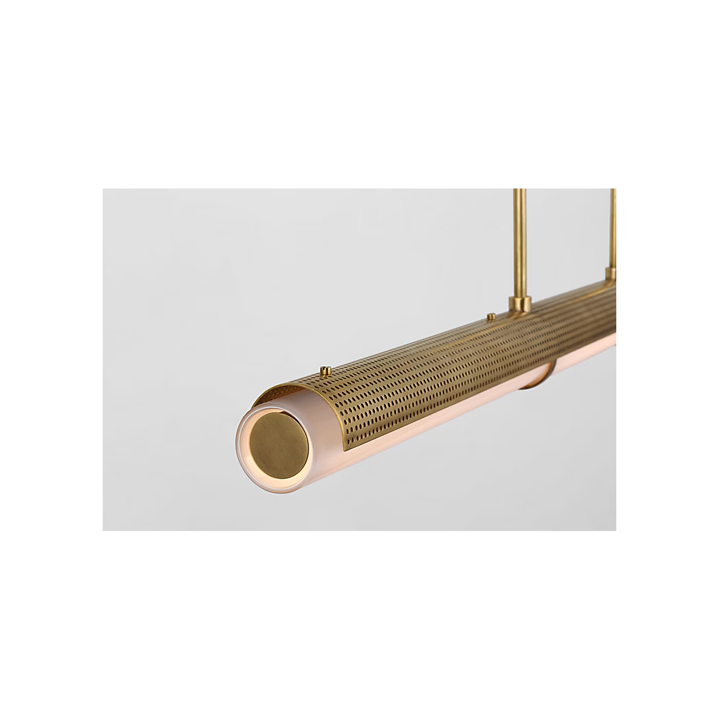 Precision Large Linear Chandelier