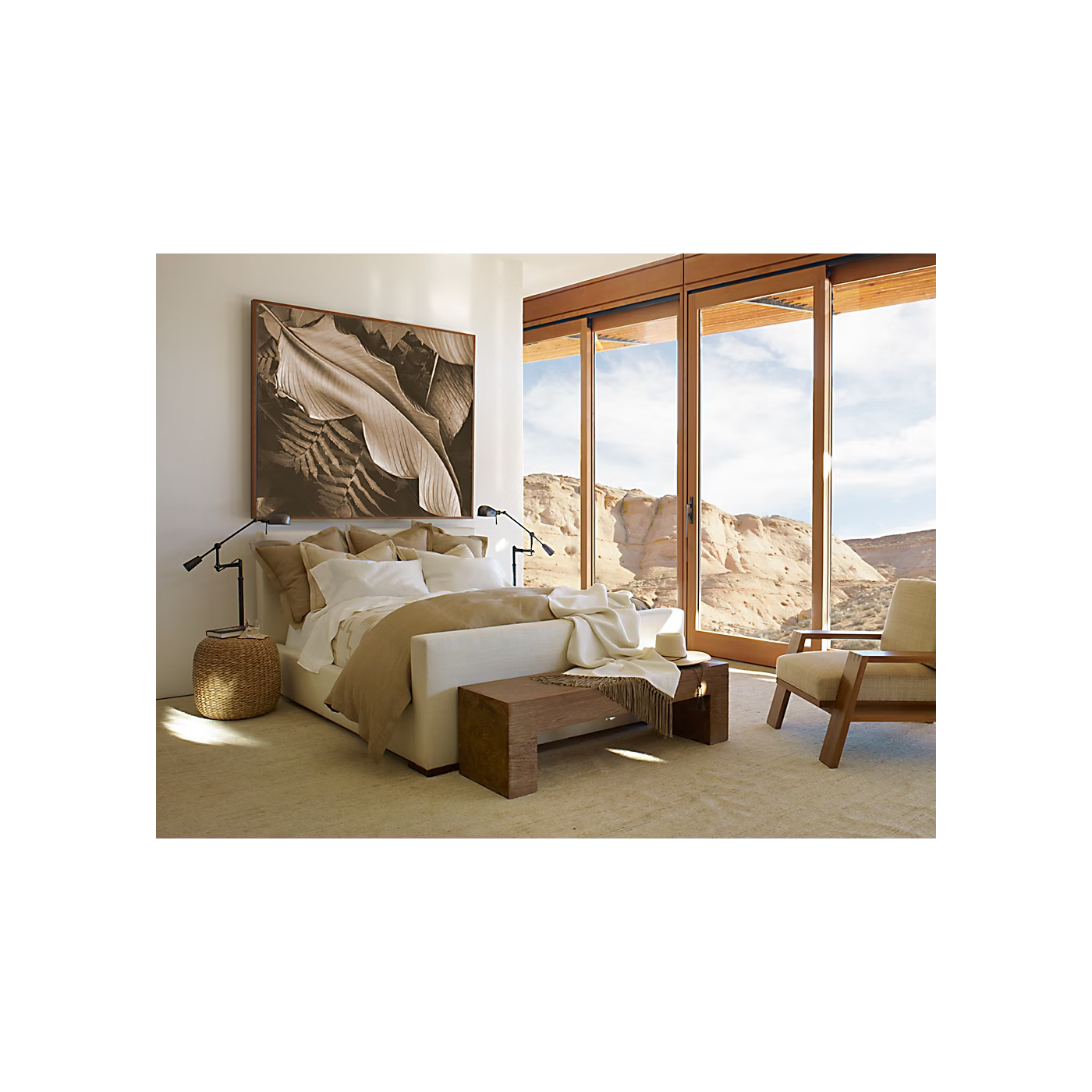 RL 67" Boom Arm Floor Lamp
