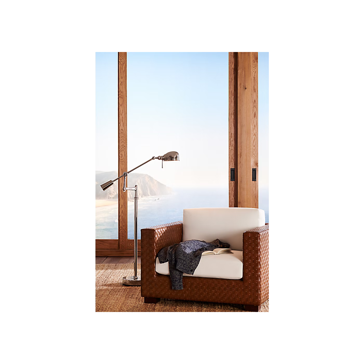 RL 67" Boom Arm Floor Lamp