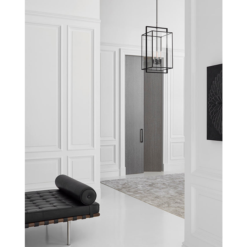 Halle Lantern with Clear Glass