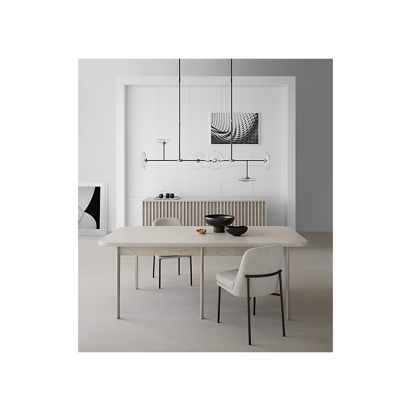 Calvino Large Linear Chandelier