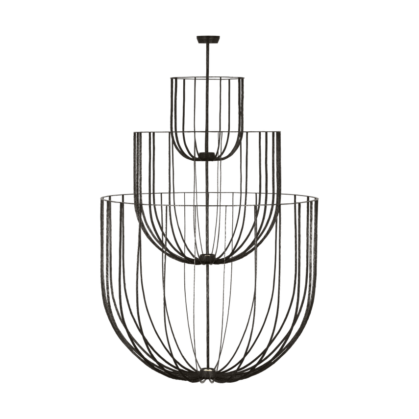 Sachi Grand Three Tier Chandelier