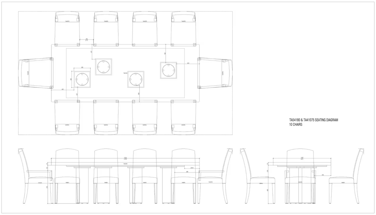 Maxwell Rectangular Dining Table