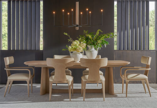 Repose Rectangular Extension Dining Table