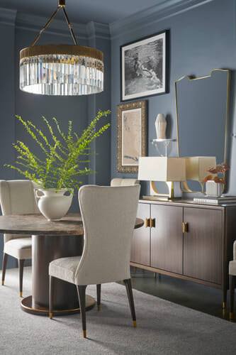 Belgravia Marble Top Dining Table