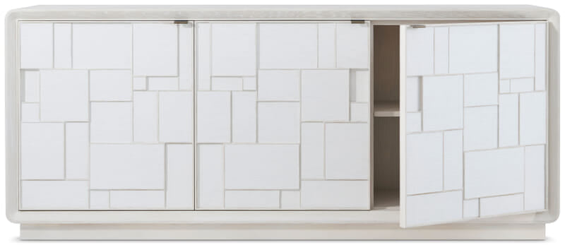 Amelia Credenza with Wall Paper