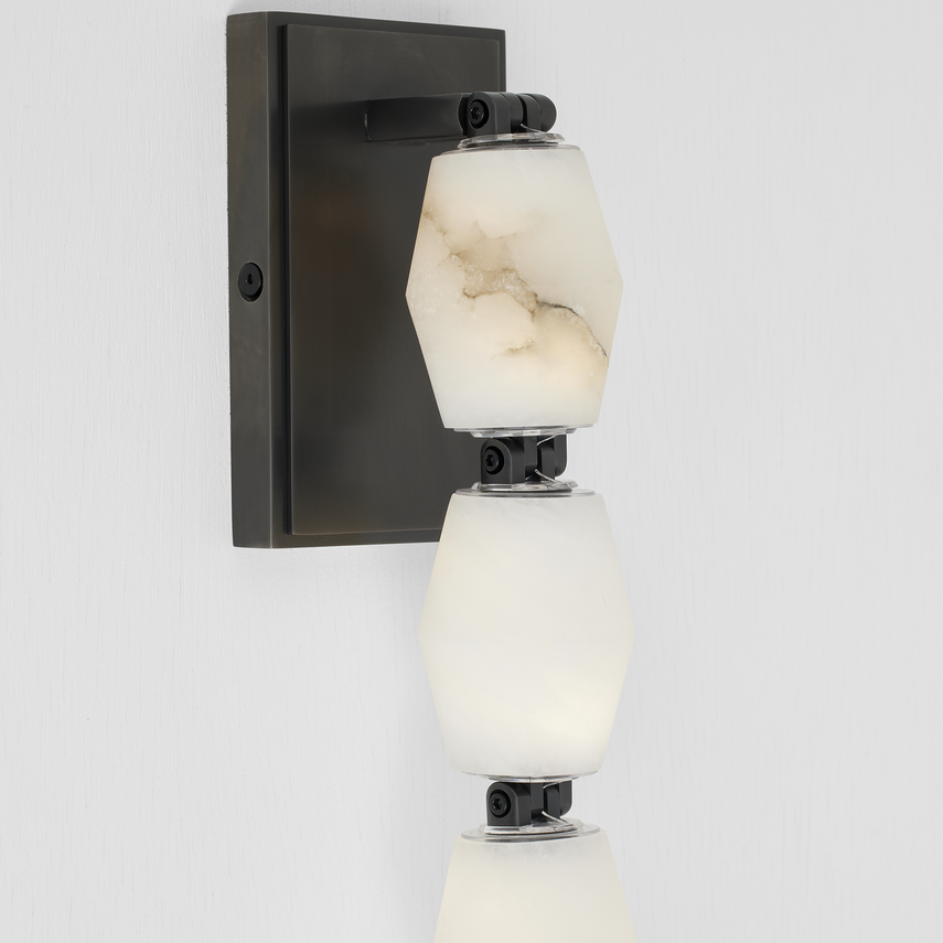 Collier Alabaster 28&quot;Sconce