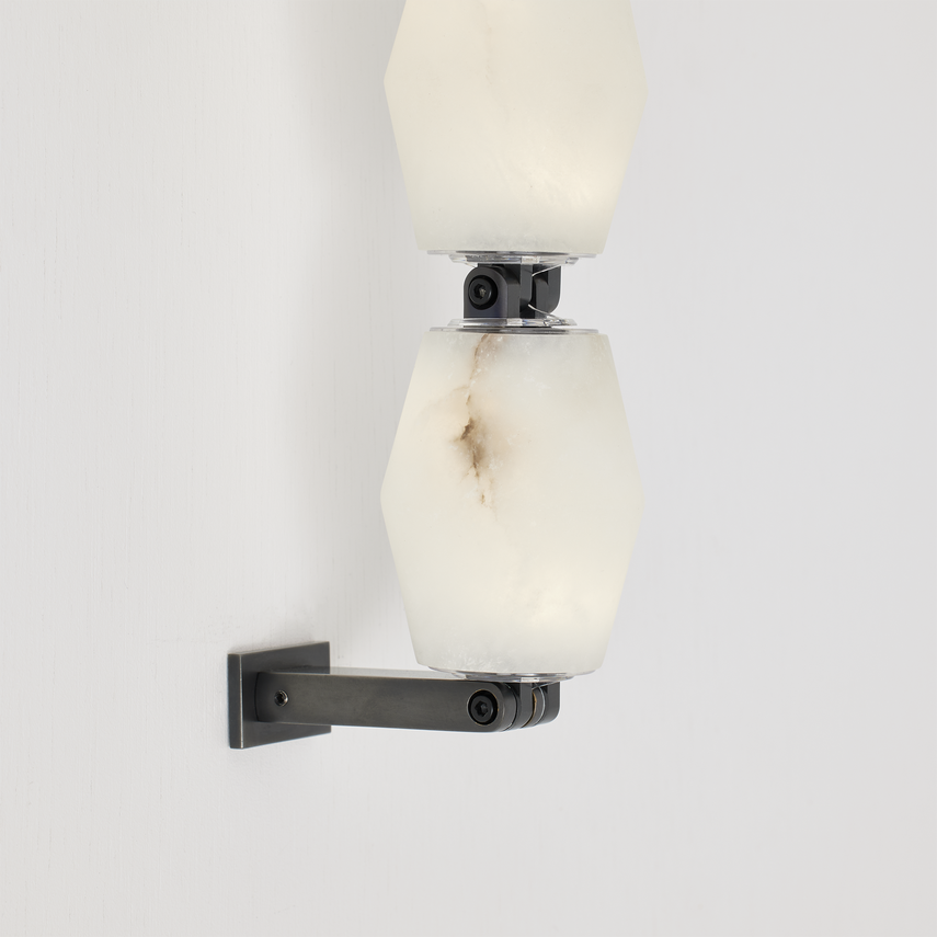 Collier Alabaster 28&quot;Sconce