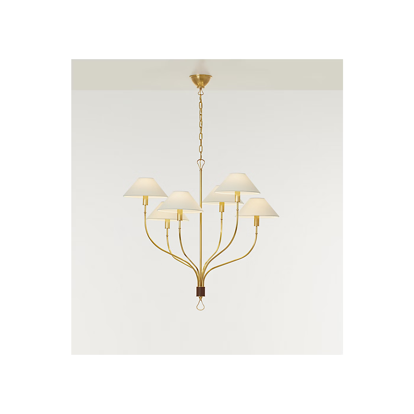 Griffin Large Staggered Tail Chandelier