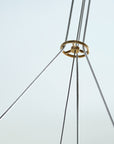 Cosmos 28" ring and Orb Chandelier