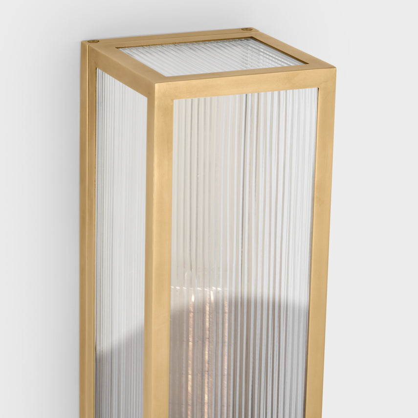 York Single 16&quot; Box Outdoor Sconce