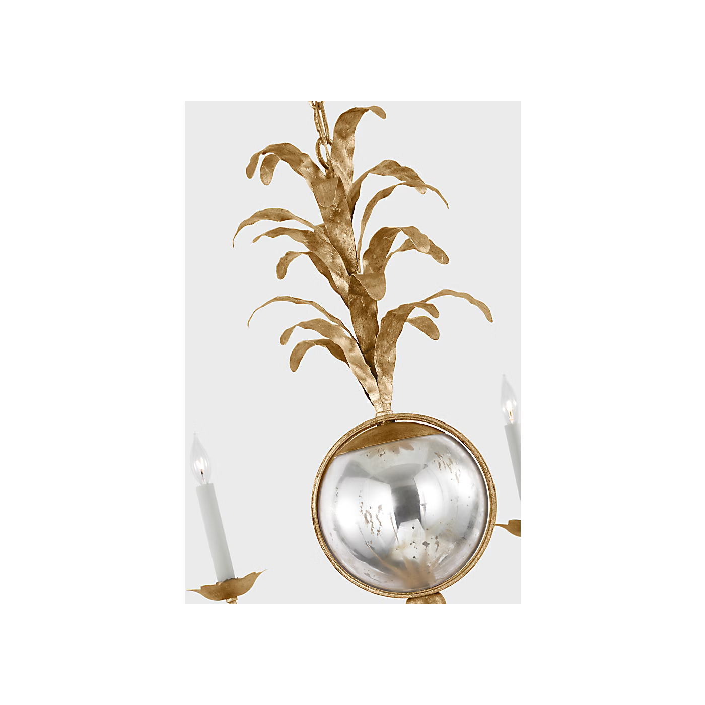 Gramercy Chandelier in Gilded Iron