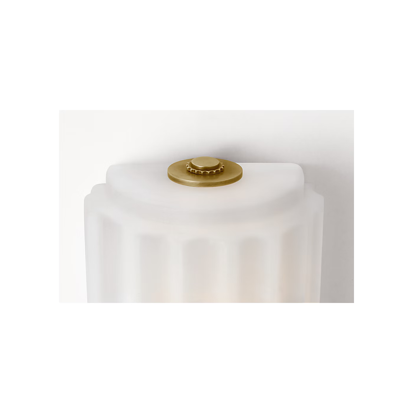 Madden 19" Fluted Linear Sconce