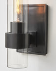 Presidio Outdoor Sconce with Clear Glass