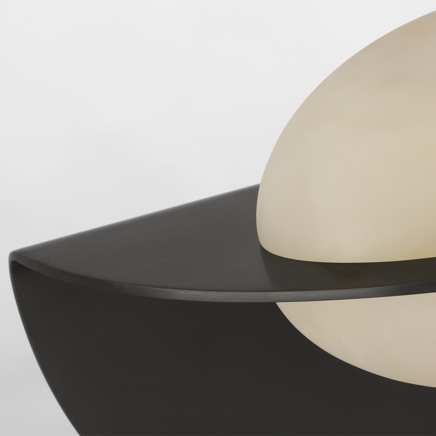 Fosse 9&quot; Invertible Oval Sconce