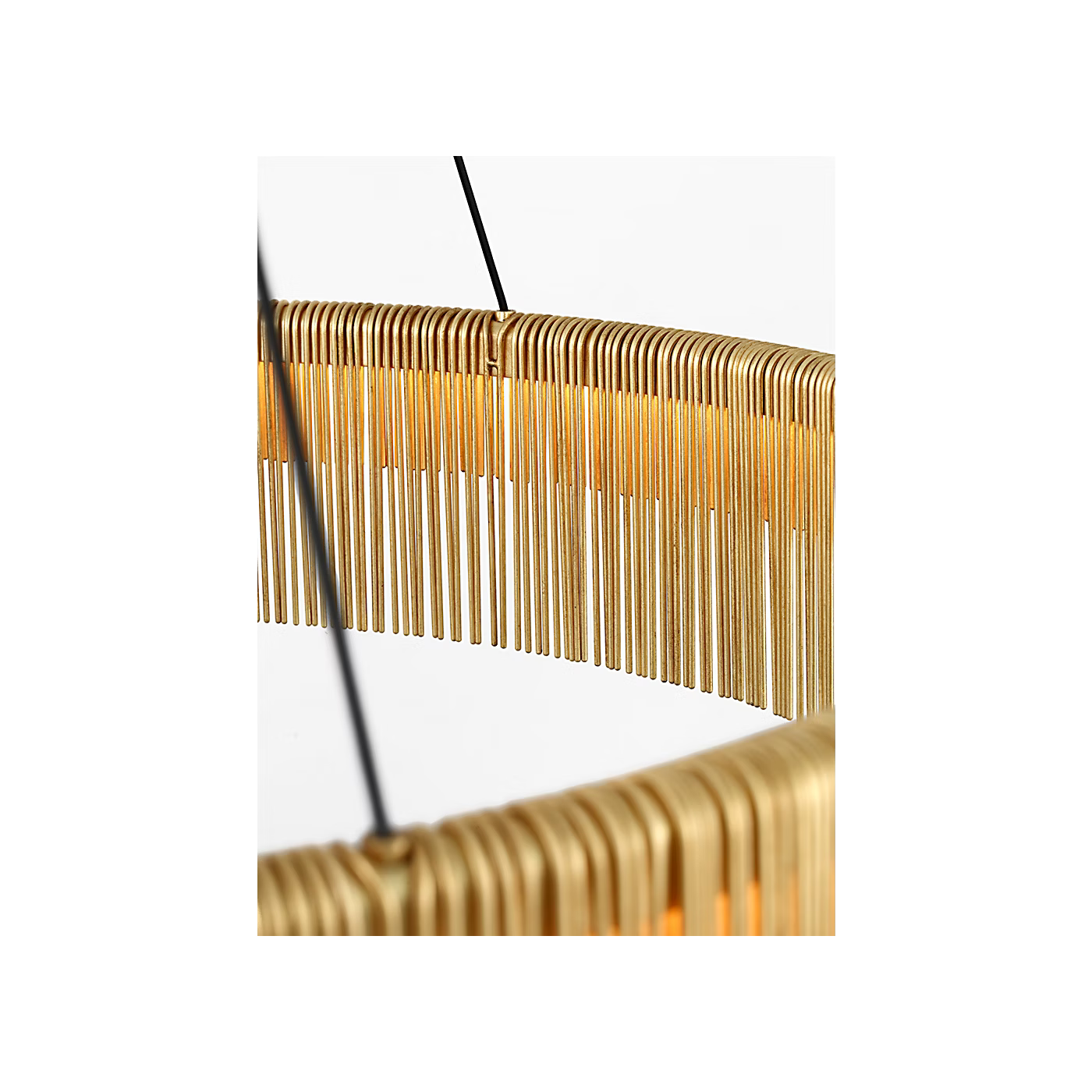 Differo 34" Layered Ring Chandelier