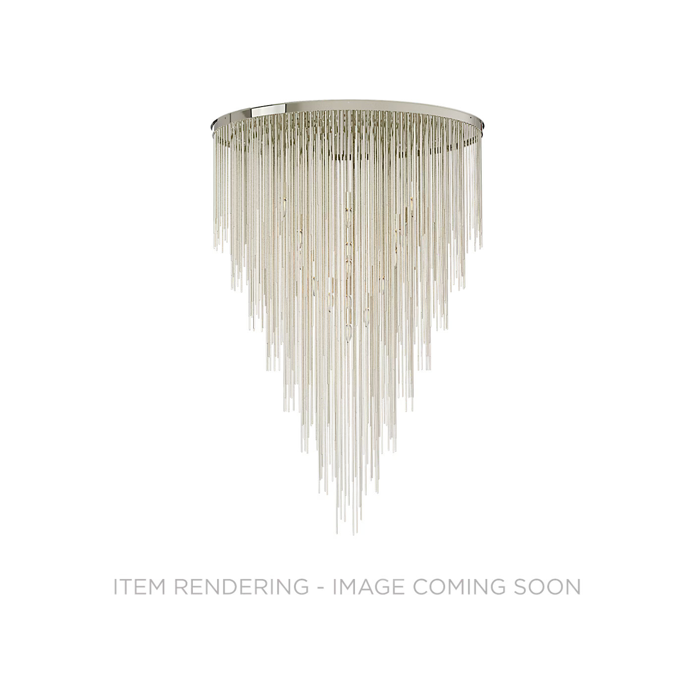 Strada 40"x 60"Cascading Flush Chandelier