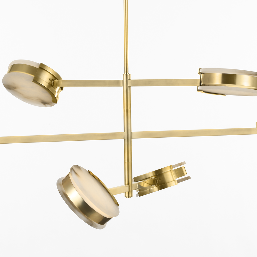 Melange 48&quot; Multi-Positional Chandelier