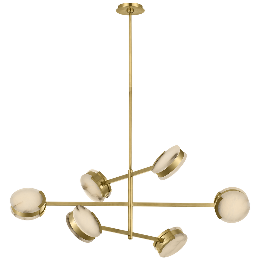 Melange 48&quot; Multi-Positional Chandelier
