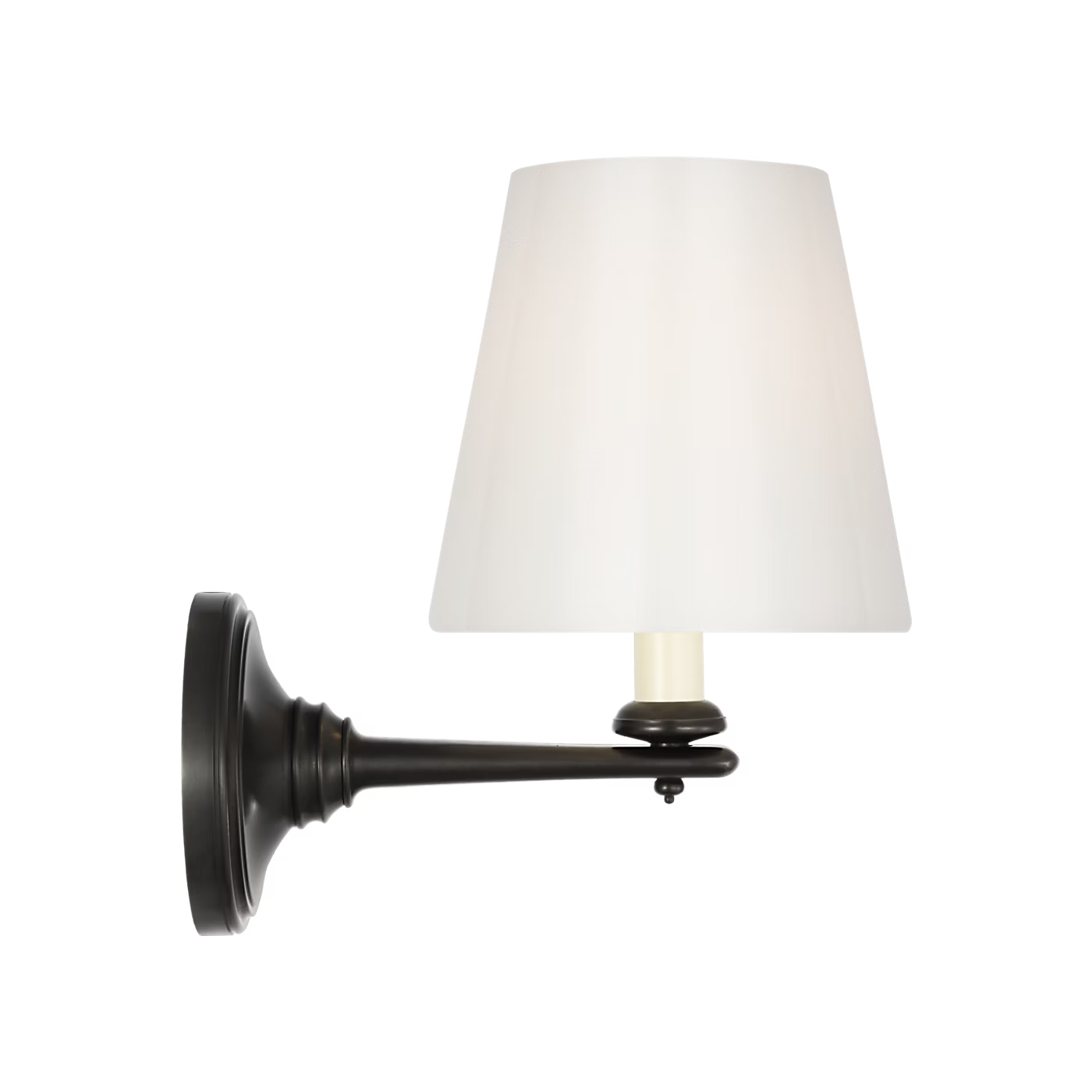 Tess 9" Single Sconce (Glass Shade)