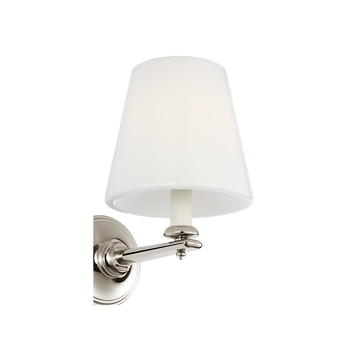 Tess 9" Single Sconce (Glass Shade)