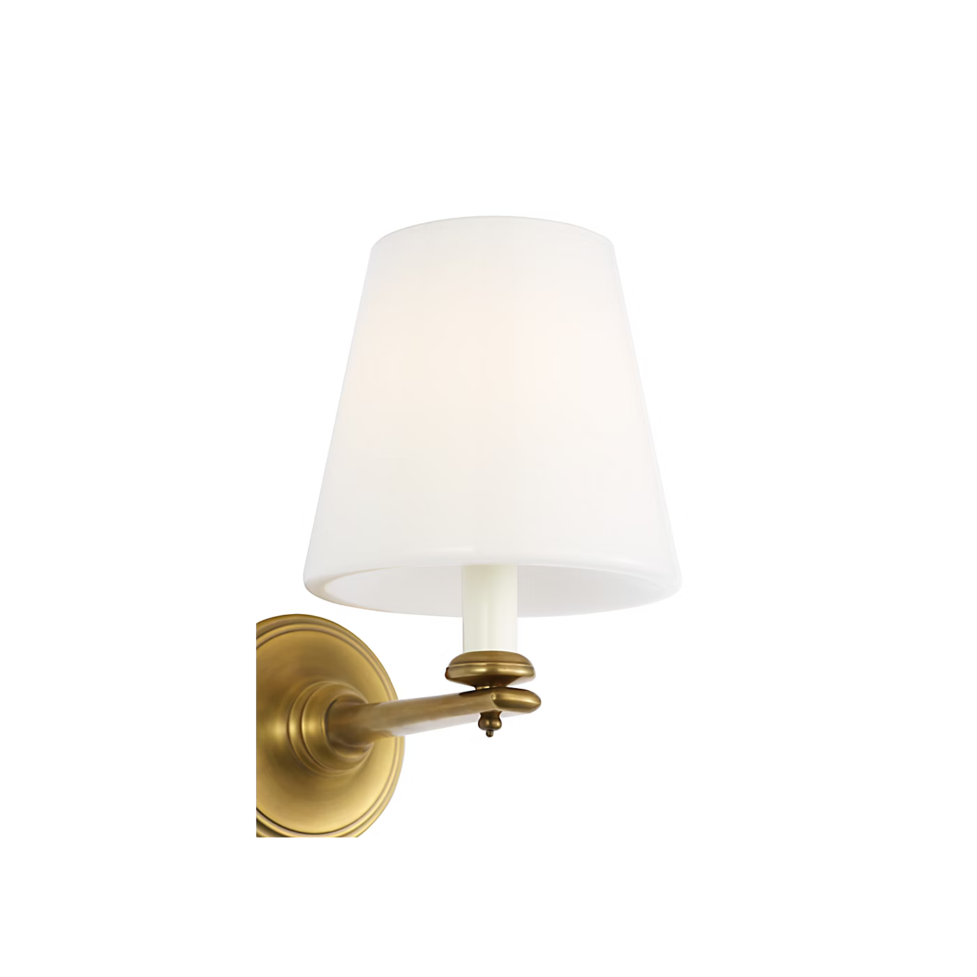 Tess 9" Single Sconce (Glass Shade)