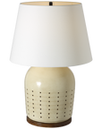 Halifax 28" Cordless Pierced Ceramic Table Lamp