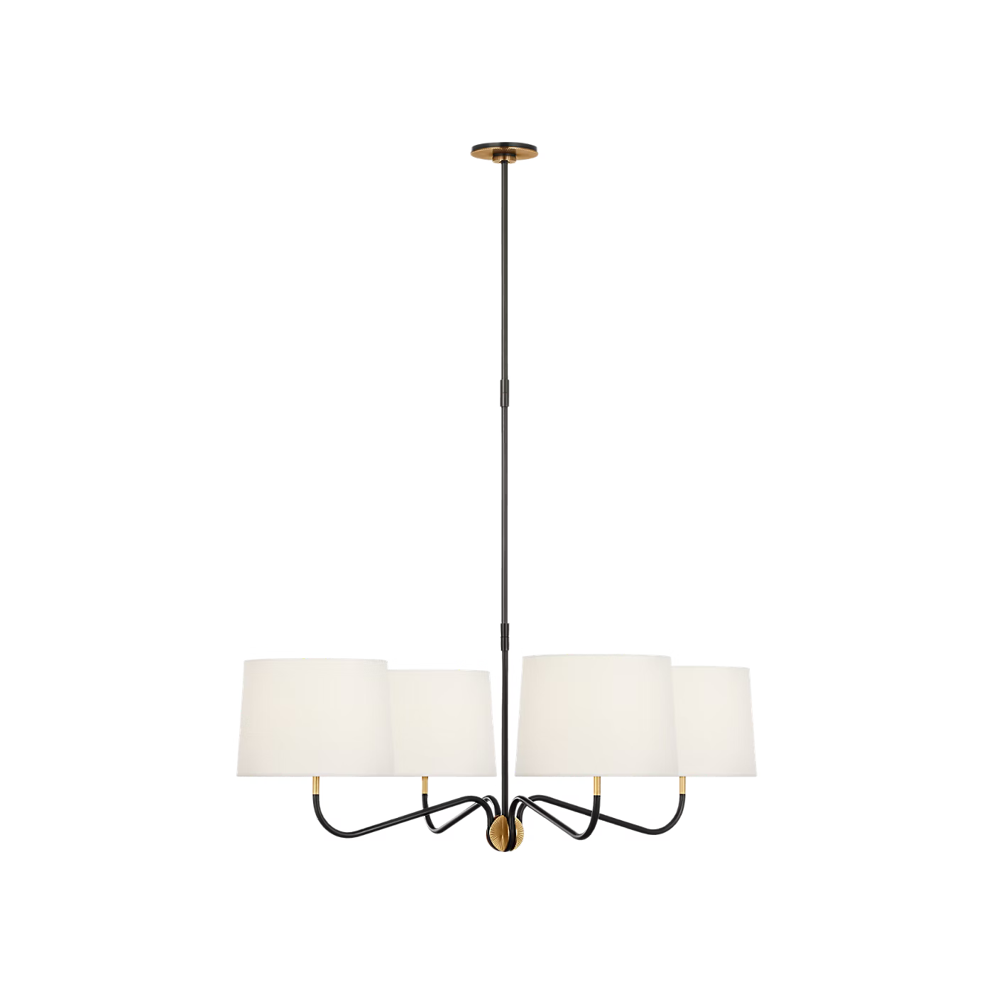 Canto Extra Four Arm Chandelier