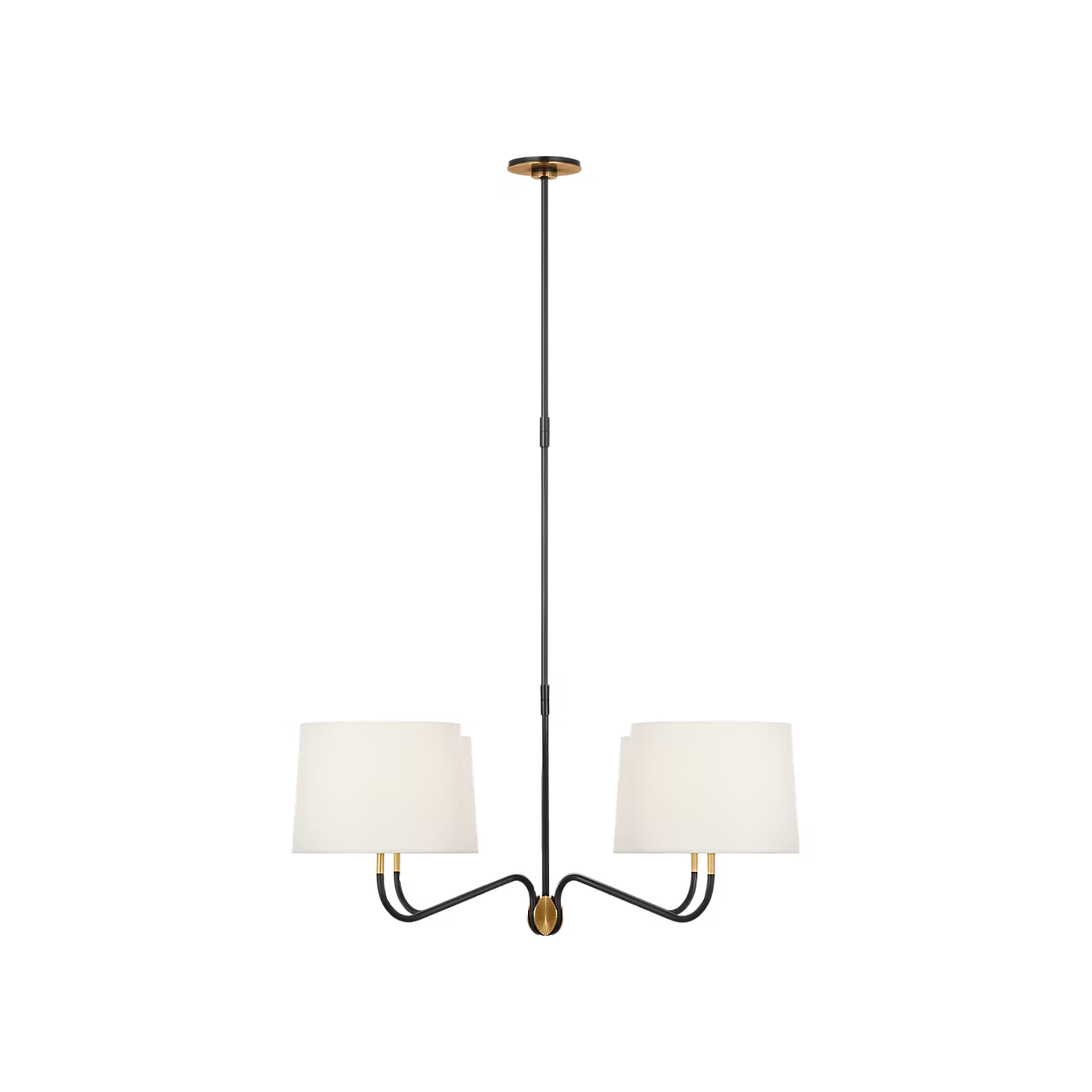 Canto Extra Four Arm Chandelier