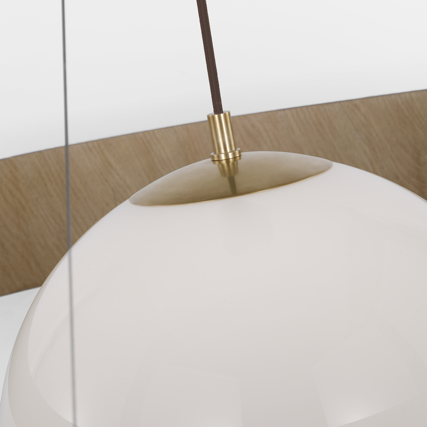 Arena 53&quot; Ring and Globe Chandelier