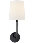 Go Lightly Sconce with Silk Shade