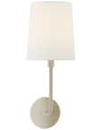 Go Lightly Sconce with Silk Shade