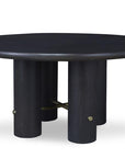 Cadence Round Dining Table in Mocha