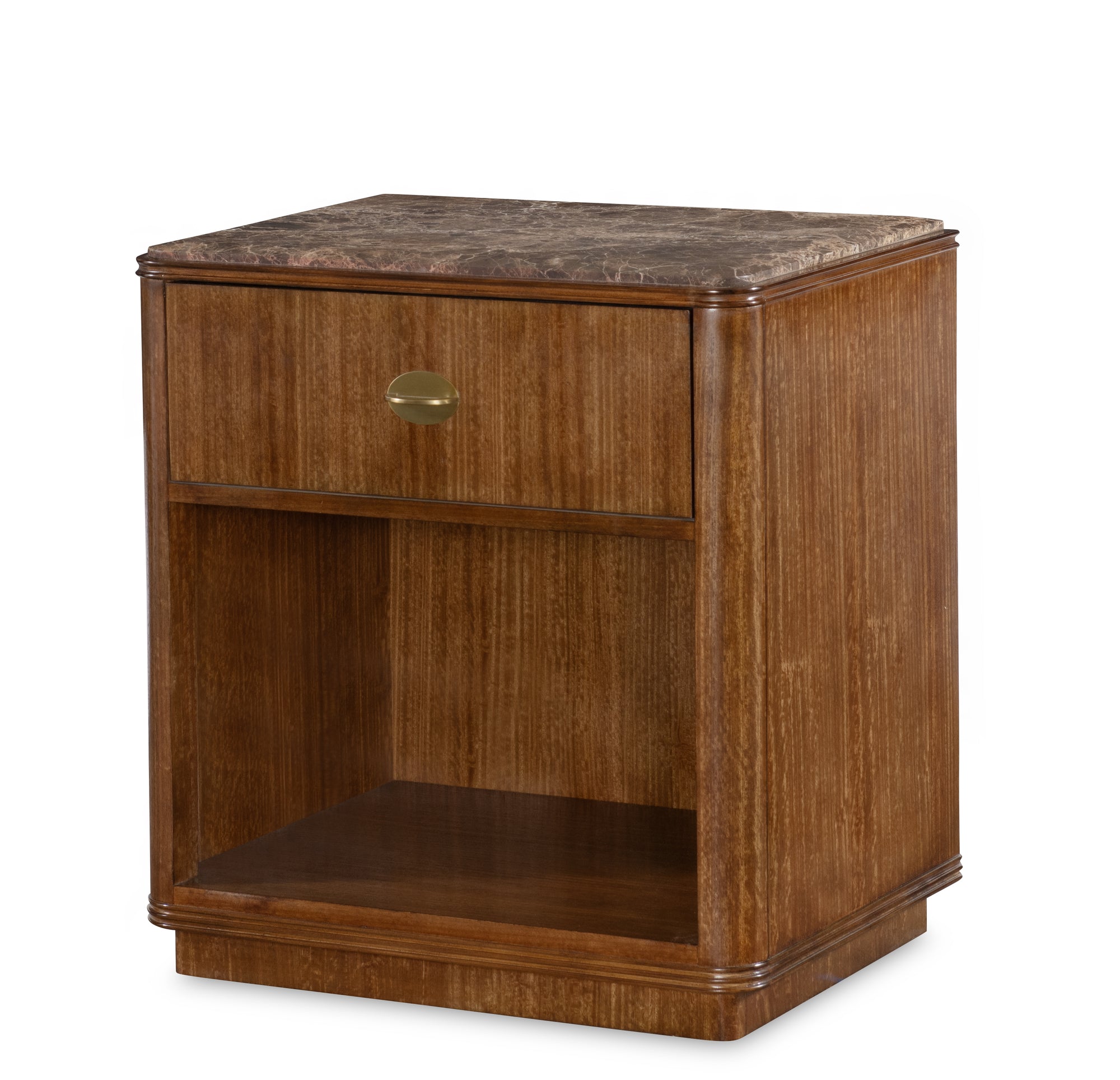 Maxwell Single Drawer Nightstand - Clove