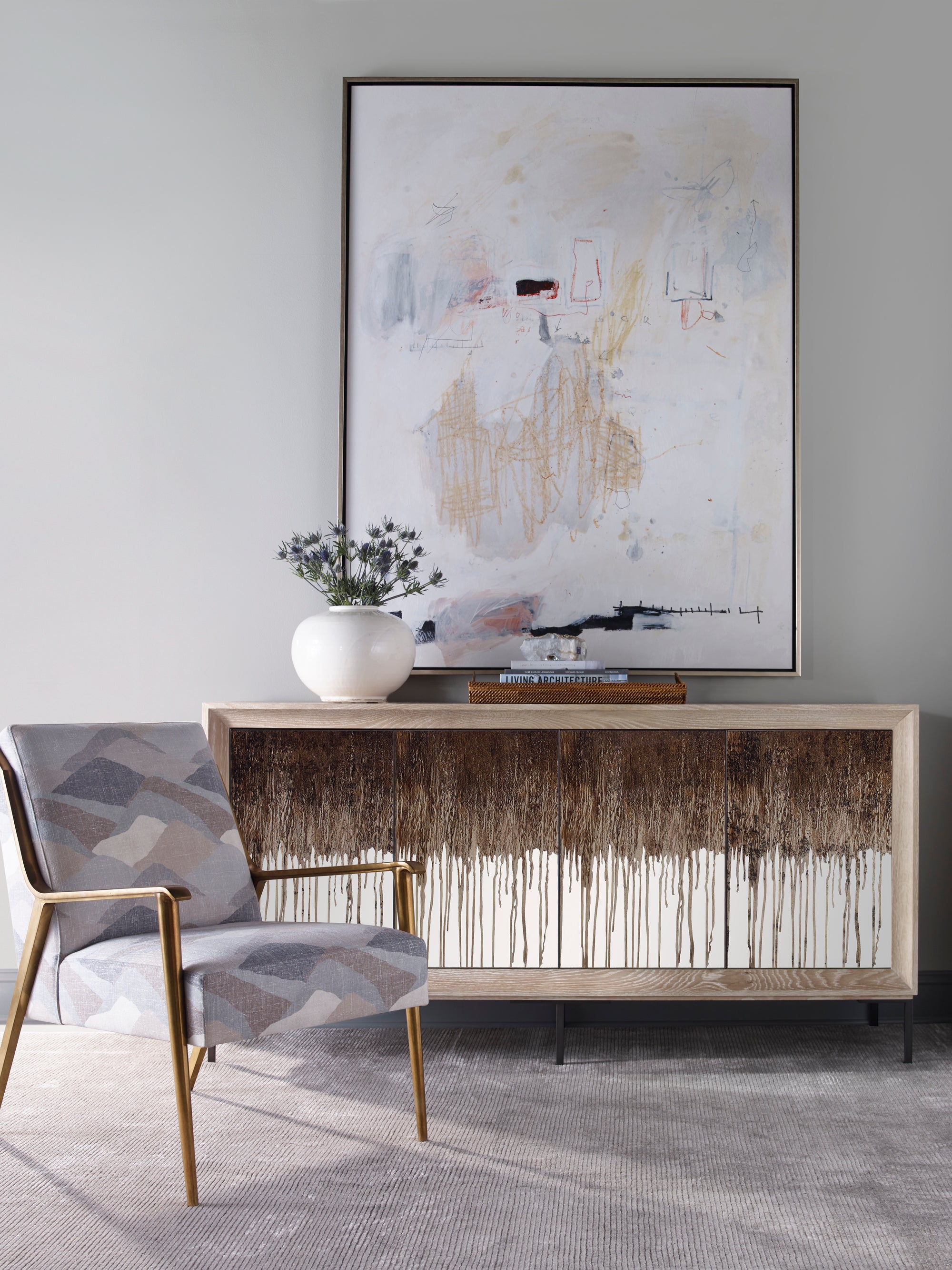 Zola Metal Lounge Chair
