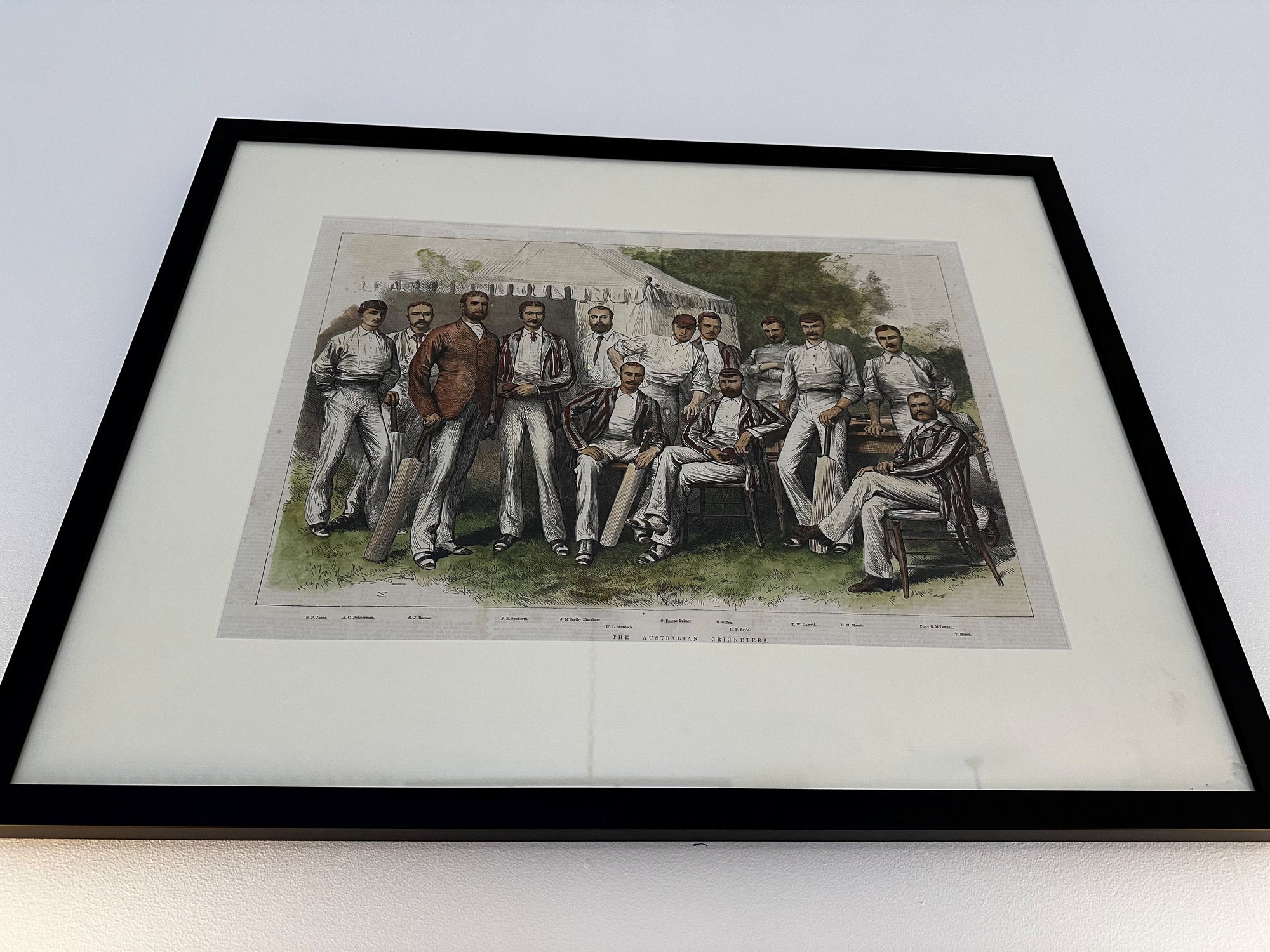 The Australian Cricketers 1882
