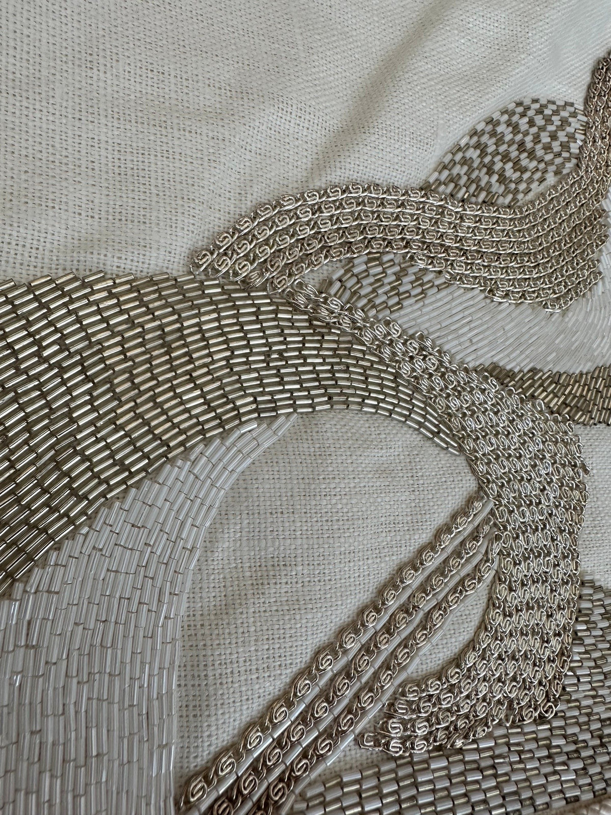 Ankasa Luxury Beaded Cushion Cover