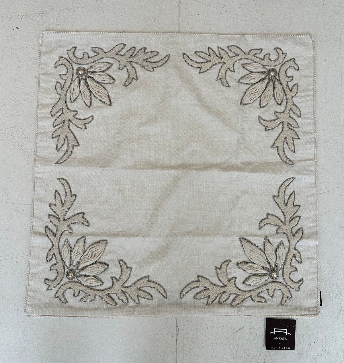 Ankasa Luxury Embroidered Cushion Cover