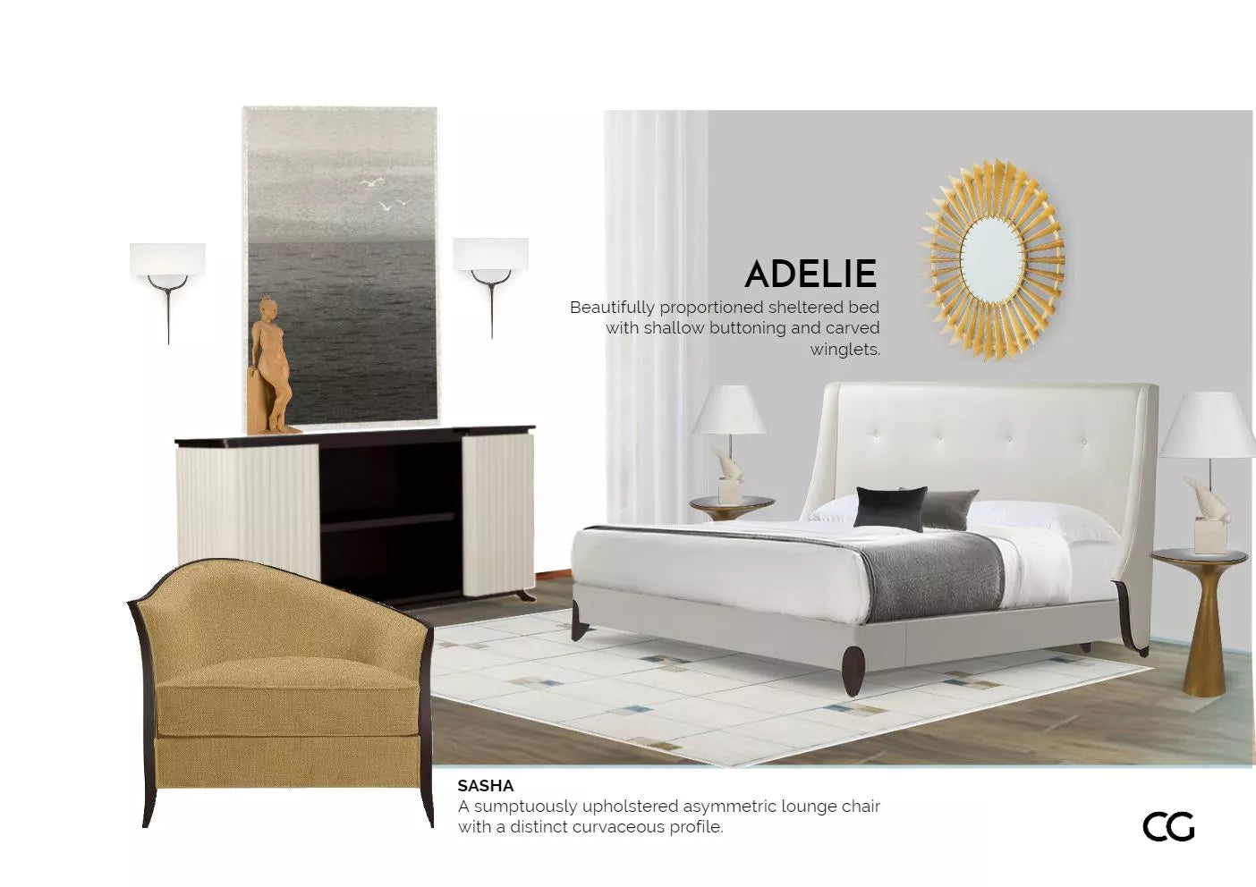 Adelie Low Bed