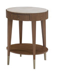 Denzil Oval Nightstand / Side Table
